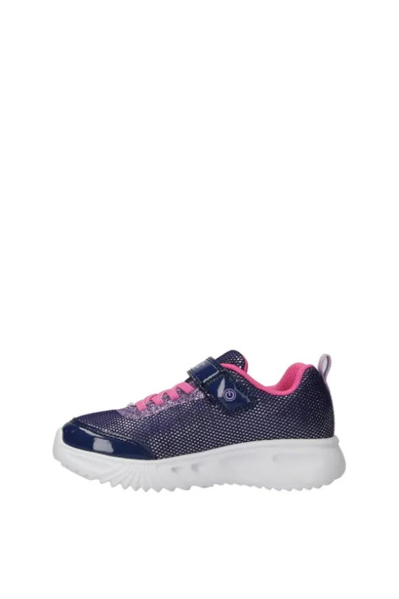 Geox Sneaker J45e9a Navy fuxia