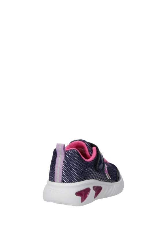 Geox Sneaker J45e9a Navy fuxia