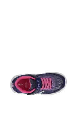 Geox Sneaker J45e9a Navy fuxia