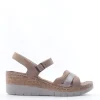 Greenhill Sandalo zeppa 43890 Taupe