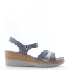 Greenhill Sandalo zeppa 43890 Bluette