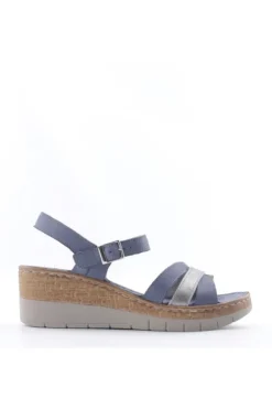 Greenhill Sandalo zeppa 43890 Bluette