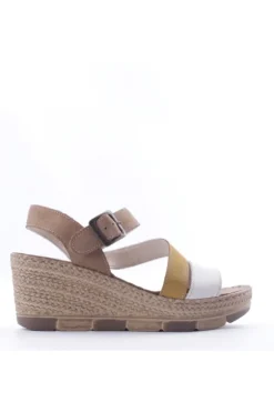 Greenhill Sandalo zeppa 35700 Taupe