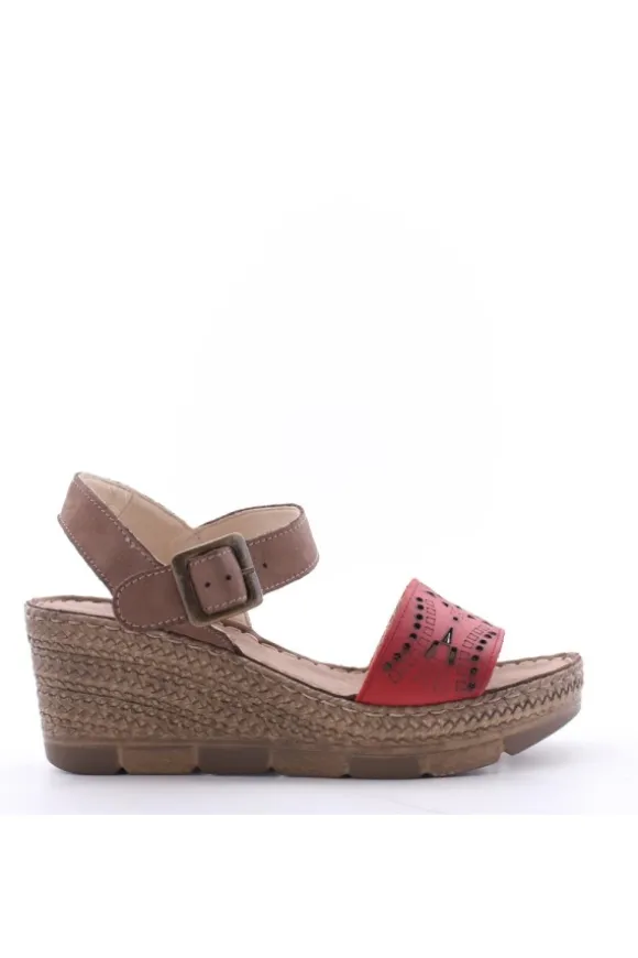 Greenhill Sandalo zeppa 36635 Bordeaux