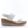 Greenhill Sandalo zeppa 50090 Bianco