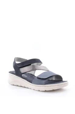 Greenhill Sandalo zeppa 47200 Blu