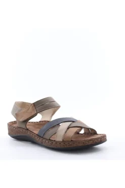 Greenhill Sandalo zeppa 43170 Kaki