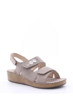 Greenhill Sandalo zeppa 45412 Cemento