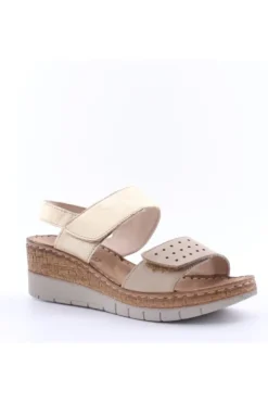 Greenhill Sandalo zeppa 50090 Oro