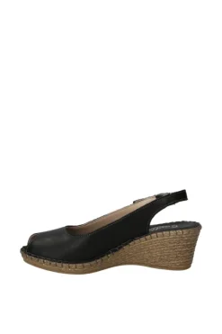 Greenhill Sandalo zeppa 15531 Nero