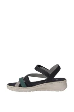 Greenhill Sandalo zeppa 48310 Blu