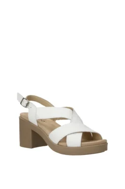 Igi e co Sandalo tacco 56762 Bianco