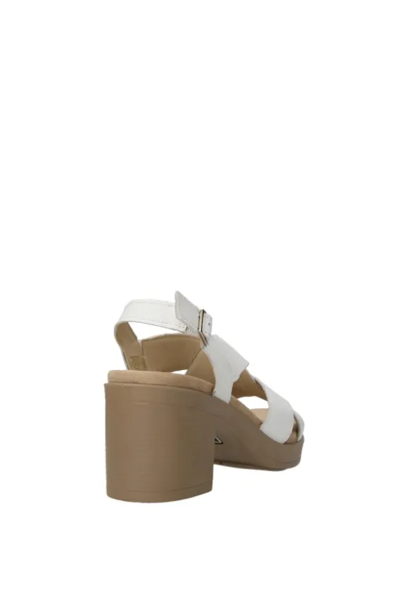 Igi e co Sandalo tacco 56762 Bianco