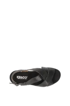 Igi e co Sandalo tacco 56762 Nero