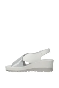 Igi e co Sandalo zeppa 76647 Argento