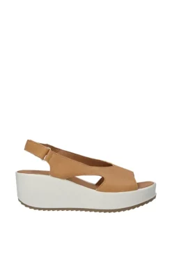 Igi e co Sandalo zeppa 76660 Biscotto