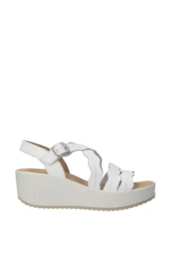 Igi e co Sandalo zeppa 56685 Bianco