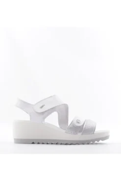 Igi e co Sandalo zeppa 36661 Bianco