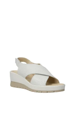 Igi e co Sandalo zeppa 56673 Bianco