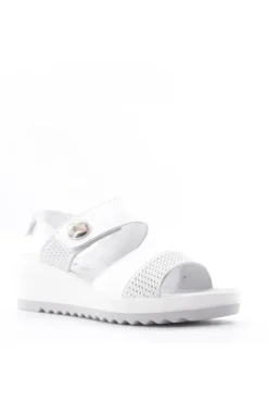 Igi e co Sandalo zeppa 16666 Bianco