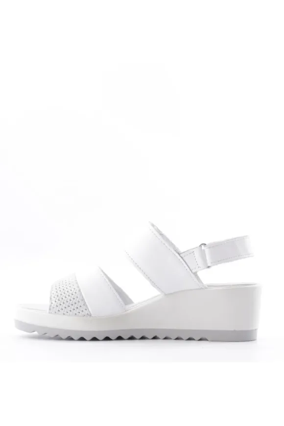 Igi e co Sandalo zeppa 16666 Bianco