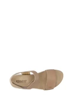 Igi e co Sandalo zeppa 76672 Beige
