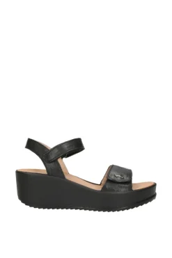 Igi e co Sandalo zeppa 56687 Nero