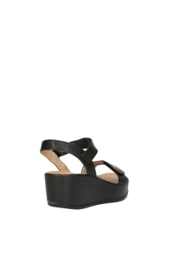 Igi e co Sandalo zeppa 56687 Nero