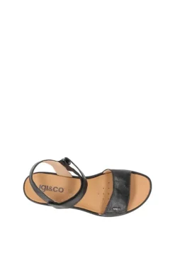 Igi e co Sandalo zeppa 56687 Nero