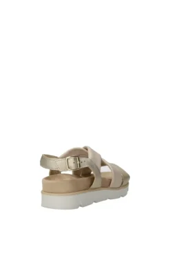 Igi e co Sandalo zeppa 56710 Platino