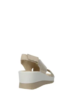 Igi e co Sandalo zeppa 76647 Platino