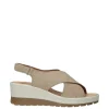 Igi e co Sandalo zeppa 56673 Taupe