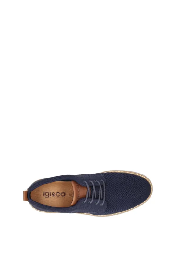 Igi e co Scarpa stringata 76062 Blu