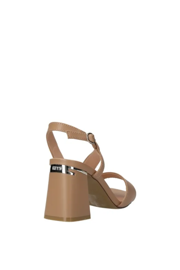 Keys Sandalo tacco K9620 Nude