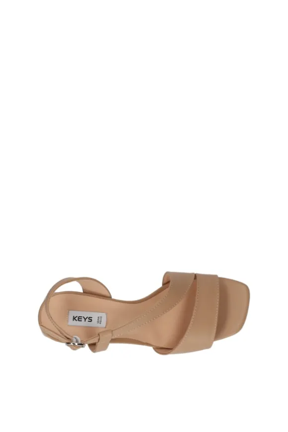 Keys Sandalo tacco K9620 Nude