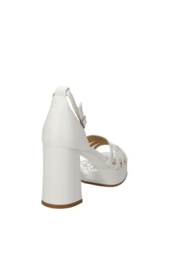 Keys Sandalo tacco K9583 Panna