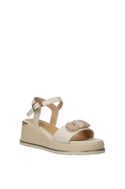 Keys Sandalo zeppa K11001 Beige