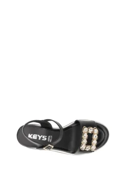 Keys Sandalo zeppa K9650 Black