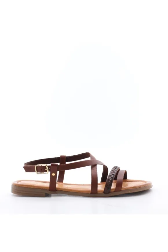 Kiss e shock Sandalo basso 217090 Mattone