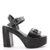Kiss e shock Sandalo tacco 59234 Nero