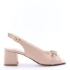 Kiss e shock Sandalo tacco 48620 Beige