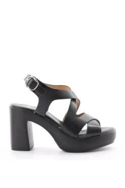 Kiss e shock Sandalo tacco 73231 Nero