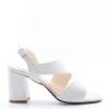 Kiss e shock Sandalo tacco 49614 Bianco