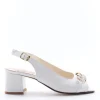 Kiss e shock Sandalo tacco 48620 Bianco