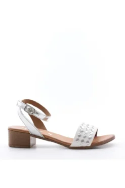 Kiss e shock Sandalo tacco 243115 Bianco