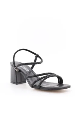 Kiss e shock Sandalo tacco 41604 Nero