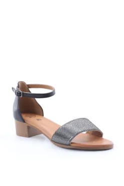 Kiss e shock Sandalo tacco 243035 Nero