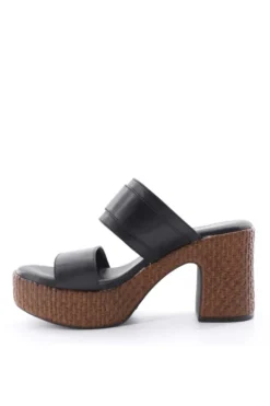 Kiss e shock Sandalo tacco 72291 Nero