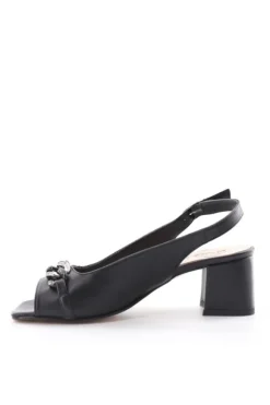 Kiss e shock Sandalo tacco 48620 Nero