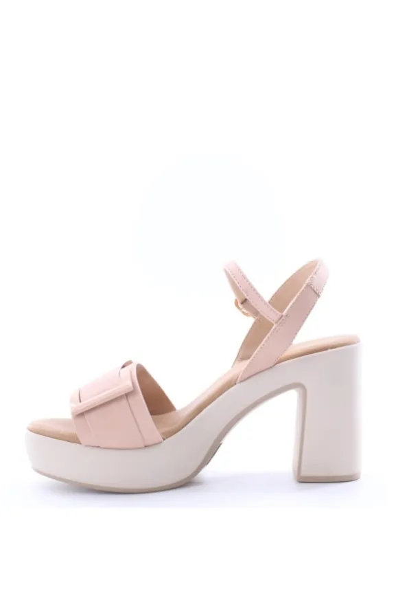 Kiss e shock Sandalo tacco 73215 Cipria